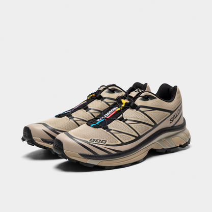 Salomon XT-6 White Pepper / Black-Feather Gray