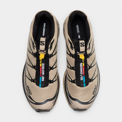 Salomon XT-6 White Pepper / Black-Feather Gray