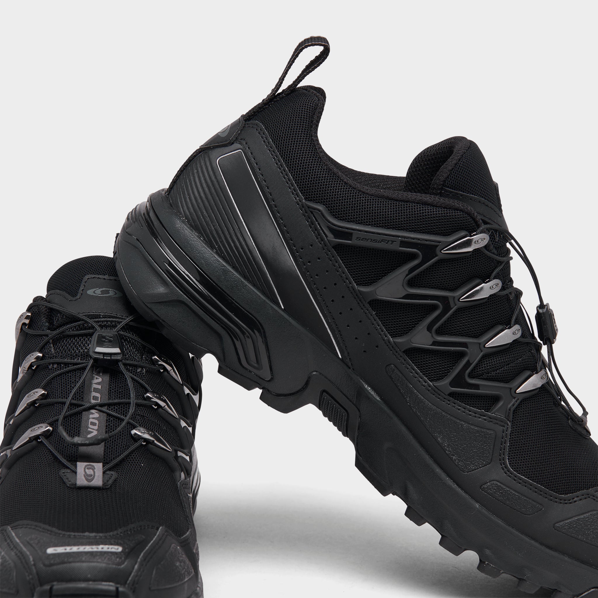 SALOMON ACS+ ブラック Salomon ACS+ Black / Black - Silver – JD Sports
