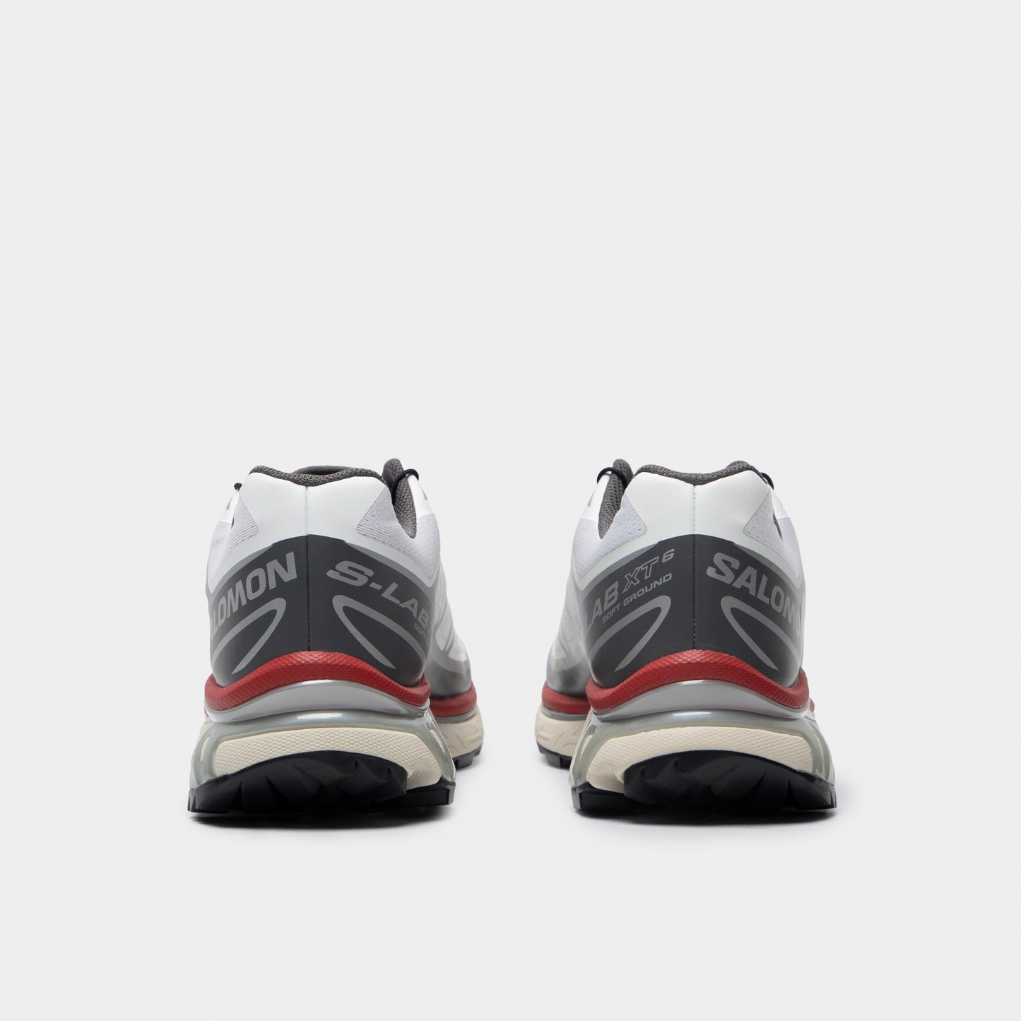 Salomon XT-6 White / Grey - Red