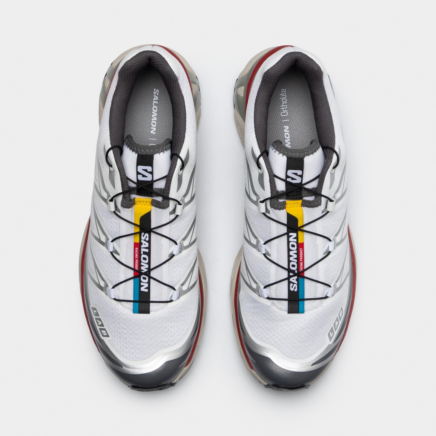 Salomon XT-6 White / Grey - Red