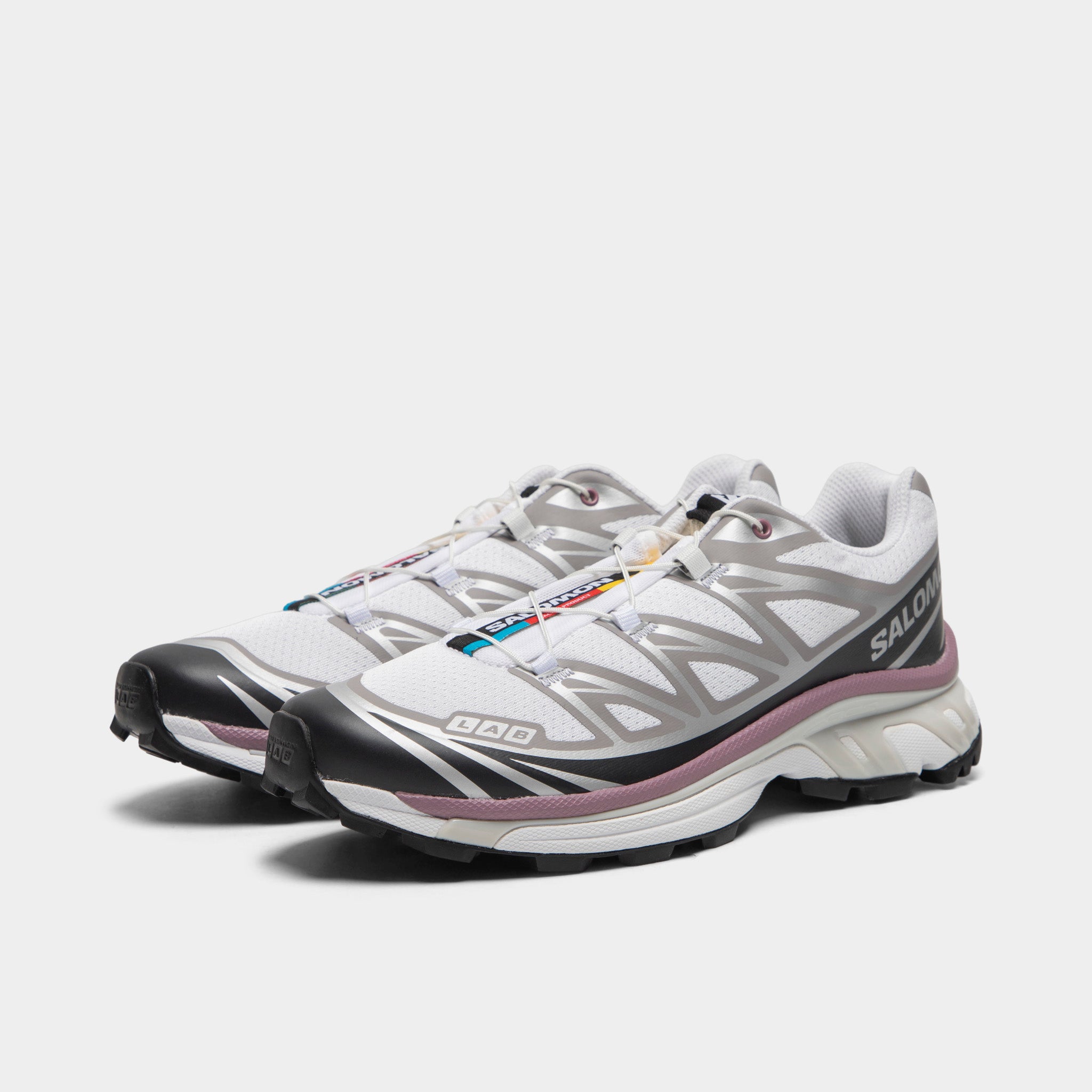 Salomon XT-6 White / Black - Dusky Orchid – JD Sports