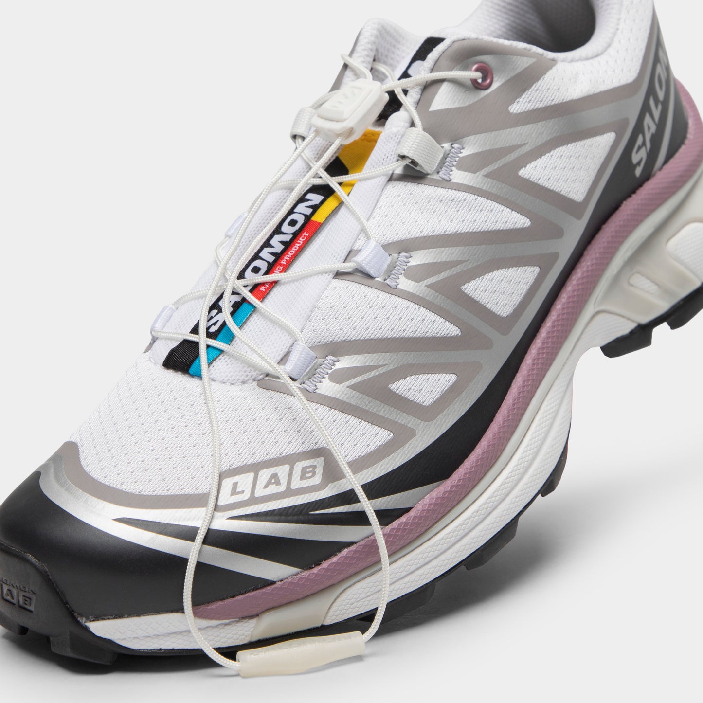 Salomon XT-6 White / Black - Dusky Orchid