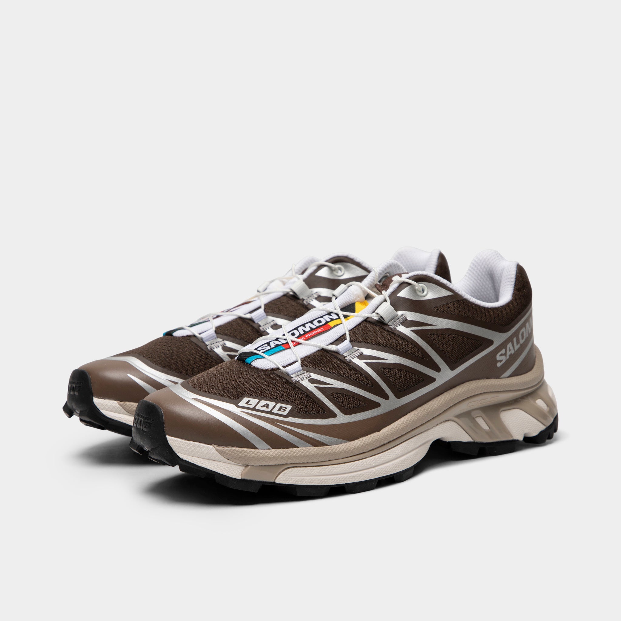 【美品】salomon XT-6 27cm DK.BROWN Salomon XT-6 Earth Brown / Walnut - Silver – JD Sports