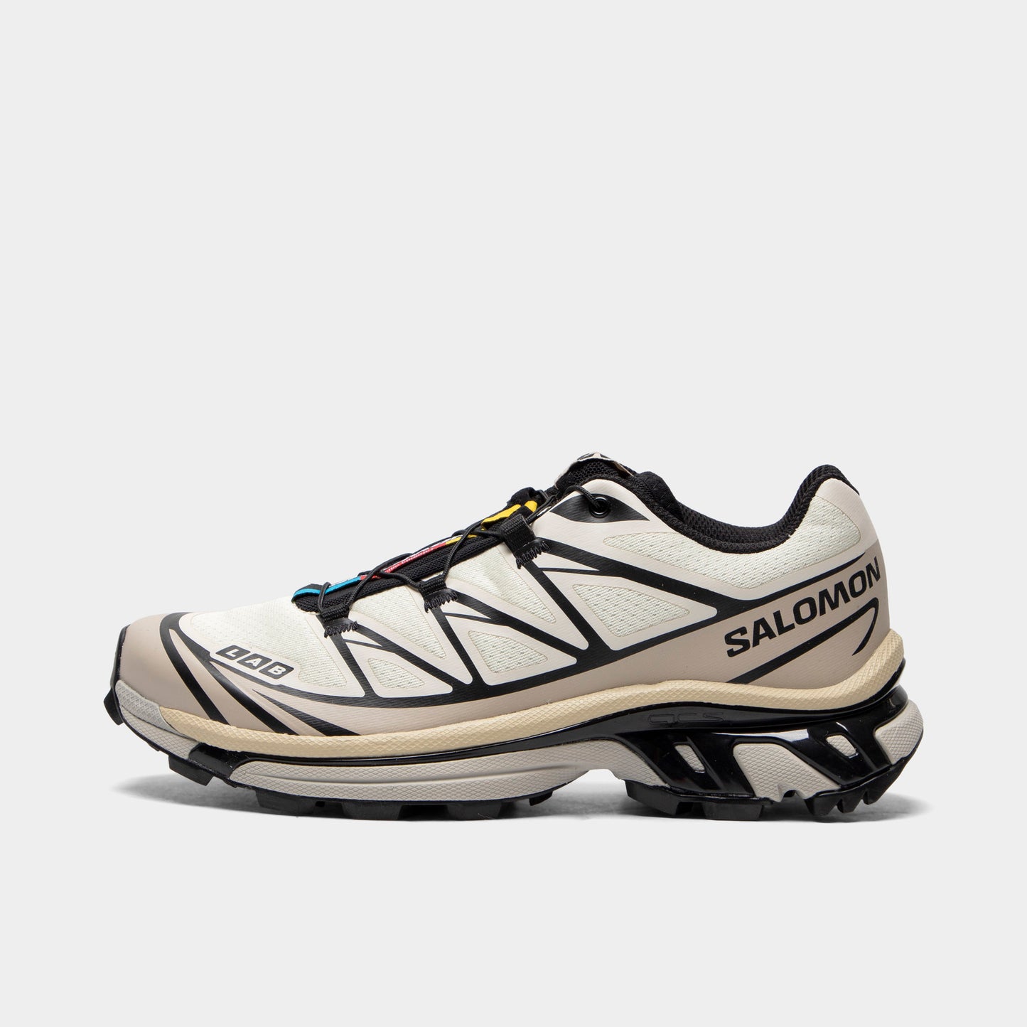 Salomon XT-6 Vanille Glacée / Noir - Nuage Argenté