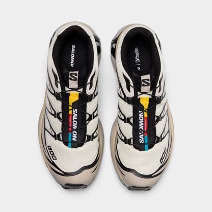 Salomon XT-6 Vanille Glacée / Noir - Nuage Argenté