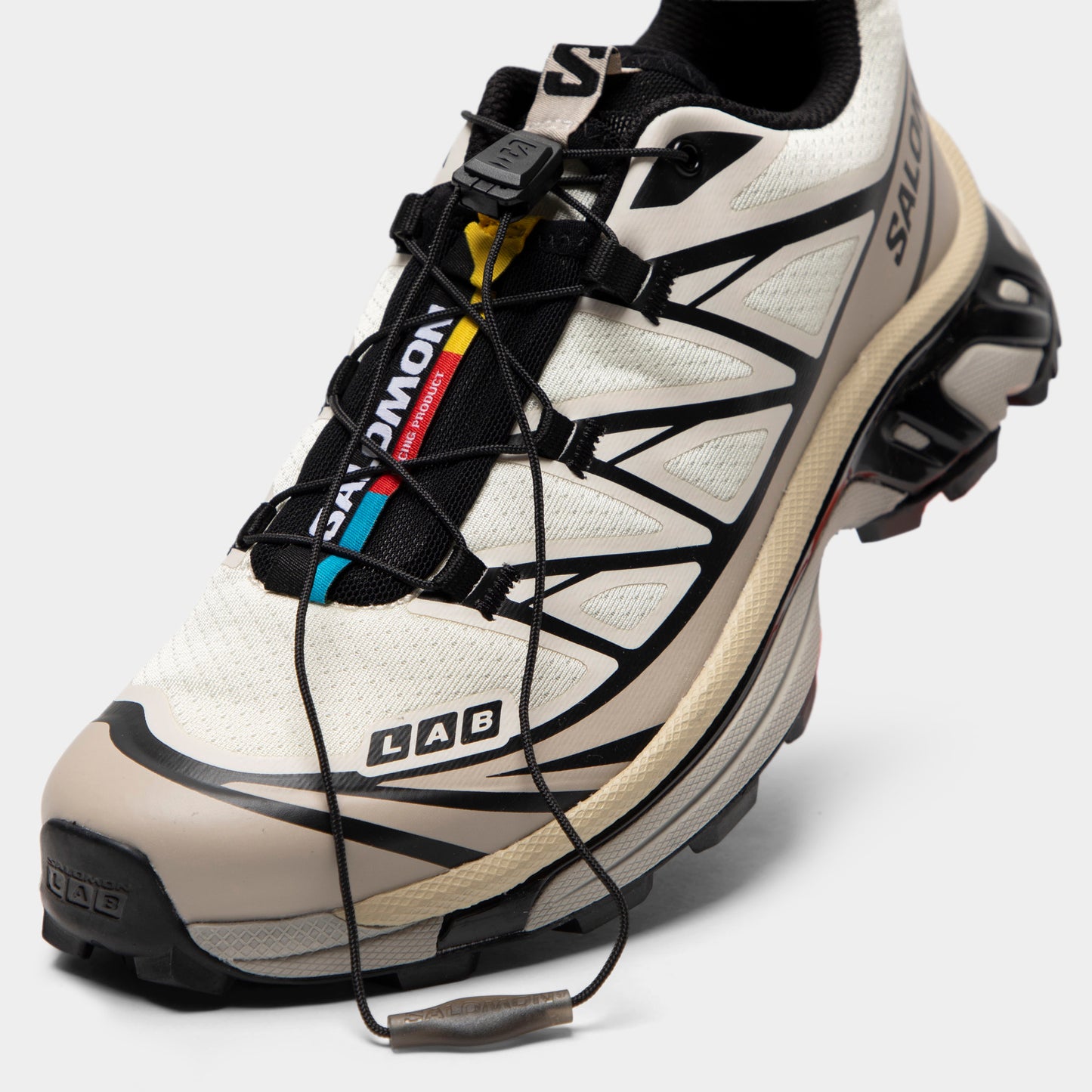 Salomon XT-6 Vanille Glacée / Noir - Nuage Argenté