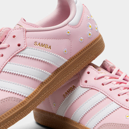 adidas Samba Fille Rose / Blanc