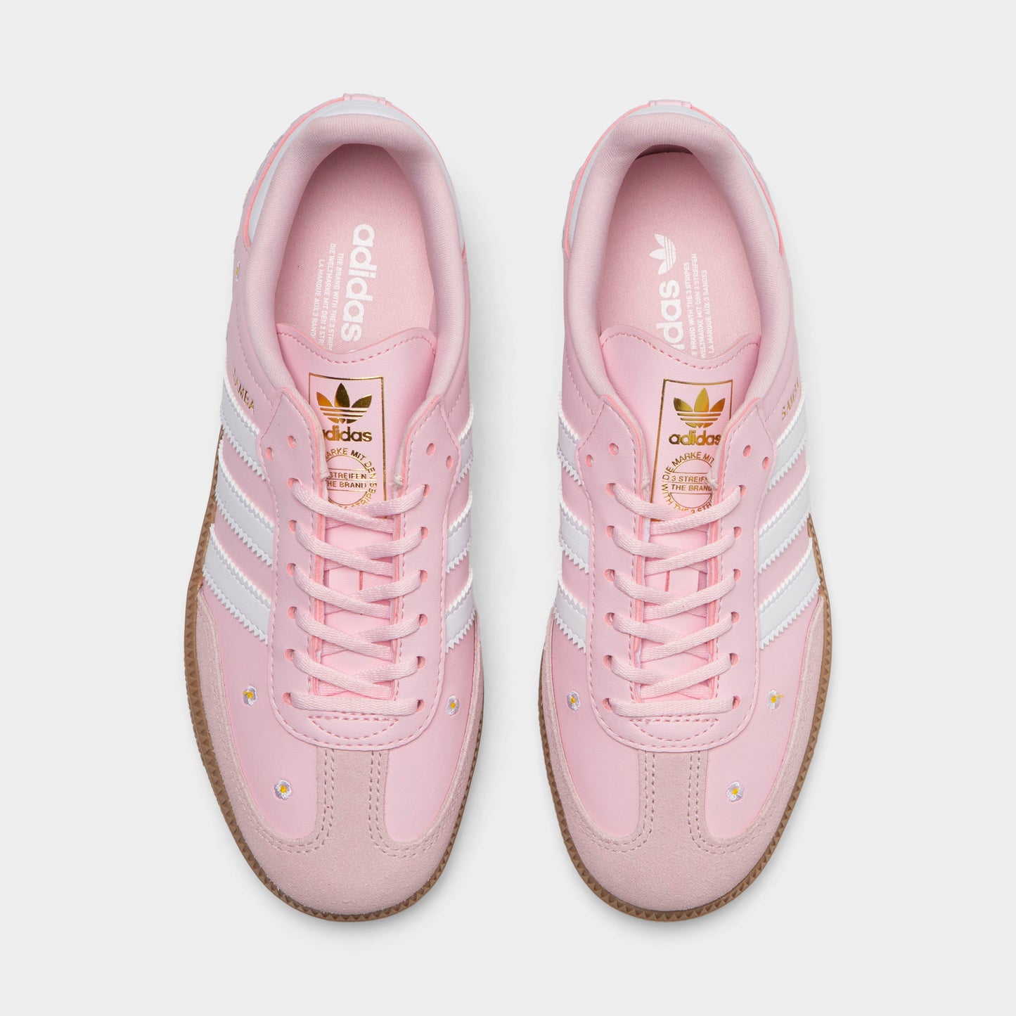 adidas Samba Fille Rose / Blanc
