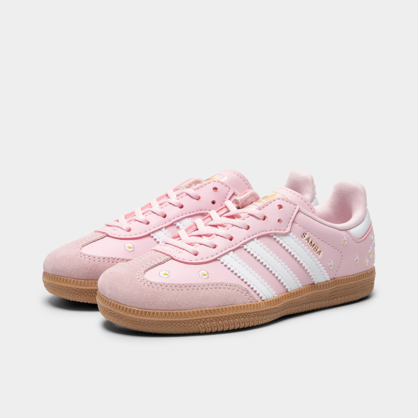 adidas Samba pour enfants Rose / Blanc