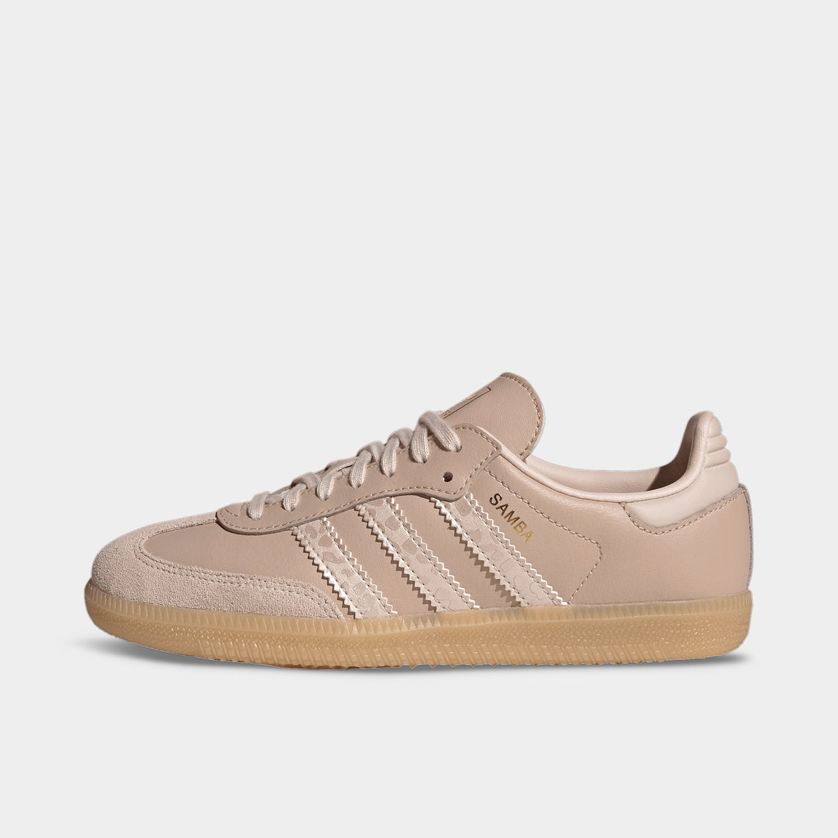 adidas Juniors' Samba OG Wonder Taupe / Putty Mauve - Gold Metallic