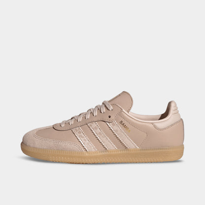 adidas Juniors' Samba OG Wonder Taupe / Putty Mauve - Gold Metallic