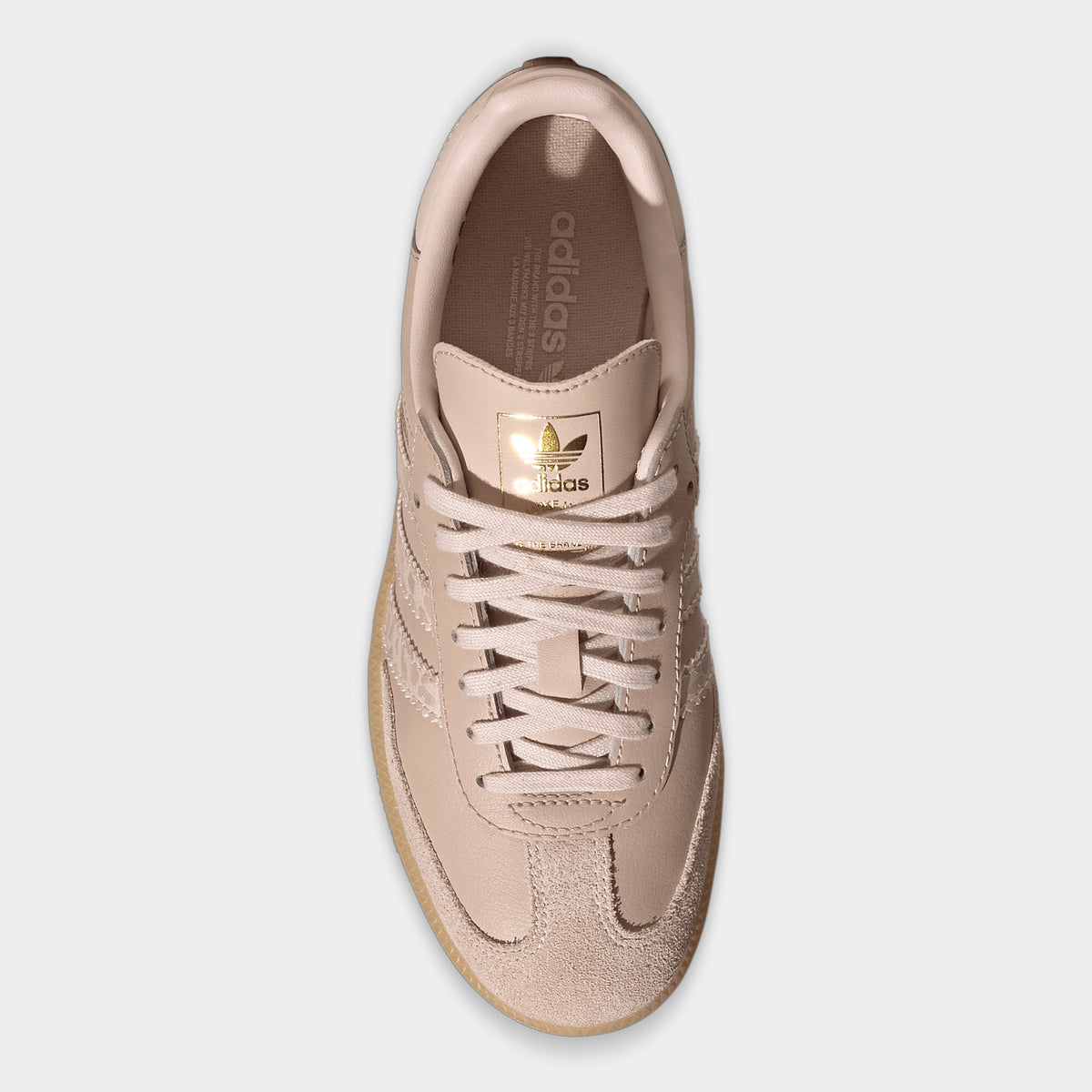 adidas Juniors' Samba OG Wonder Taupe / Putty Mauve - Gold Metallic
