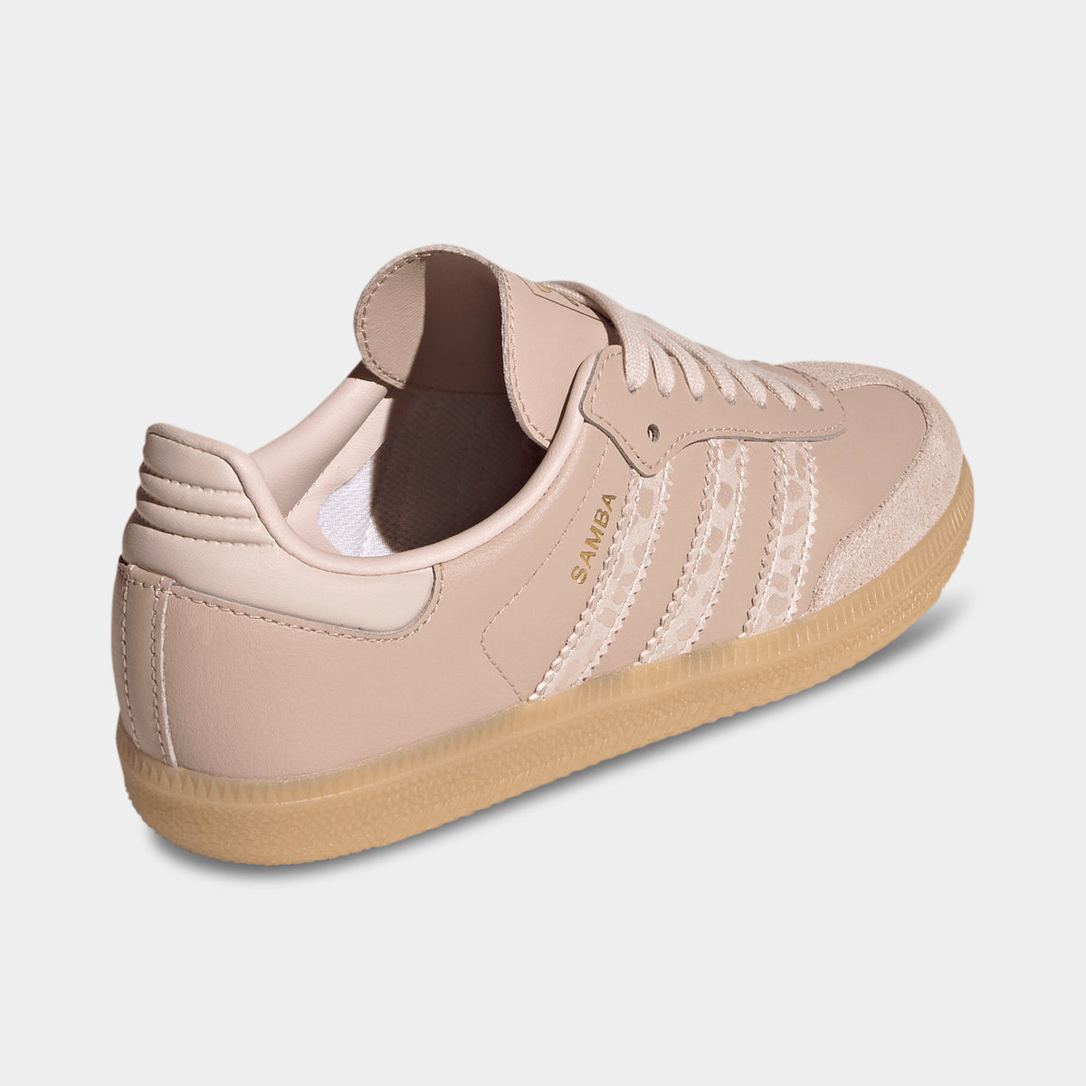 adidas Juniors' Samba OG Wonder Taupe / Putty Mauve - Gold Metallic
