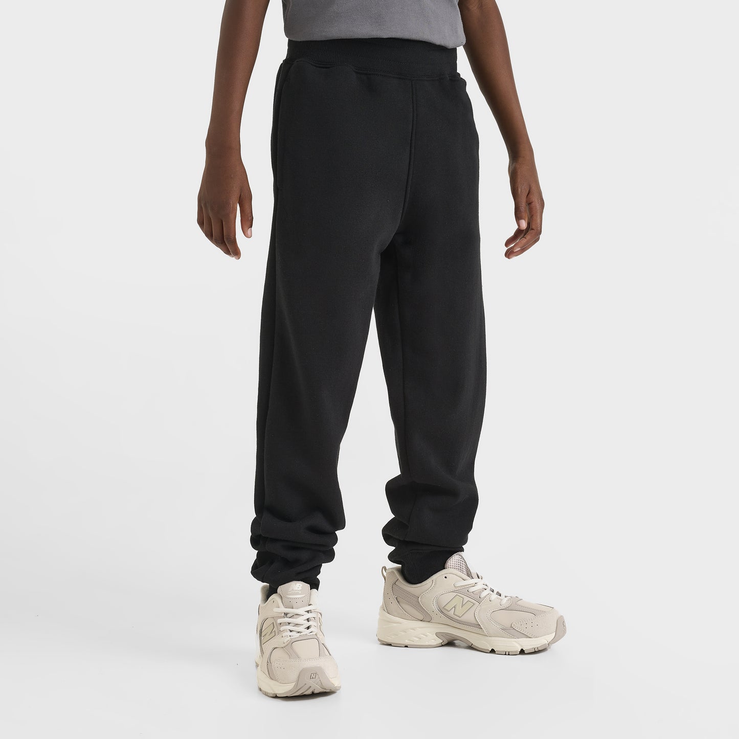 New Balance Junior Boys' Small Logo Jogger Black