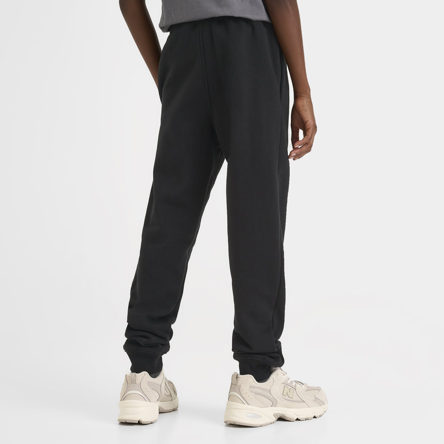 New Balance Junior Boys' Small Logo Jogger Black
