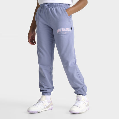 New Balance Junior Junior Fille Joggers amples / Douceur du crépuscule