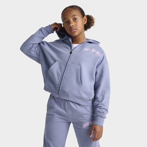 LiLi&LuLu　1216 New Balance Junior Girls' Full Zip Hoodie / Dusk Shower | JD