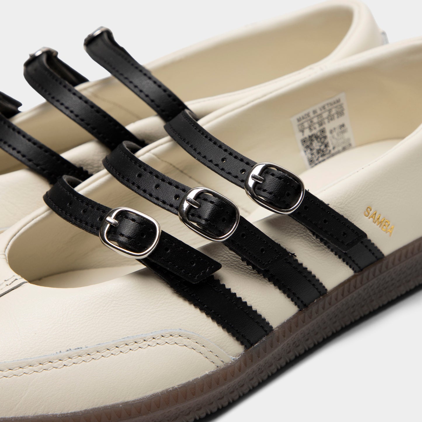 adidas Women's Samba Ballet Off White / Core Black - Gum