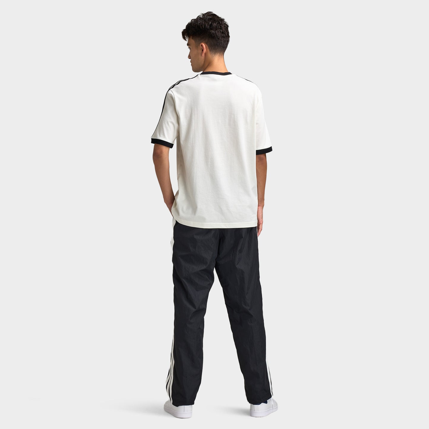 adidas Ringer T-shirt / Blanc
