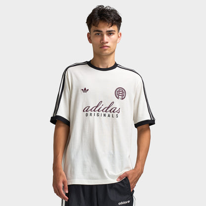 adidas Ringer T-shirt / Blanc