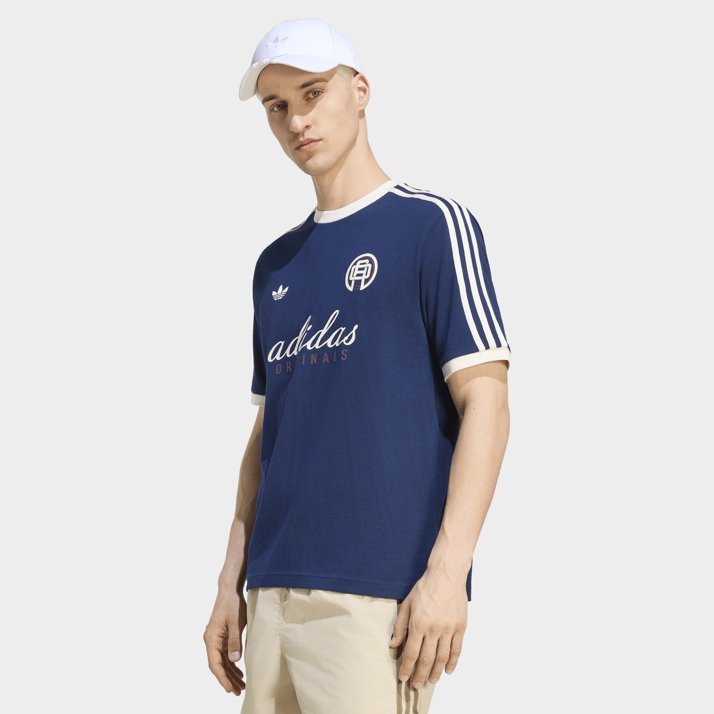 adidas T-shirt Ringer / Bleu