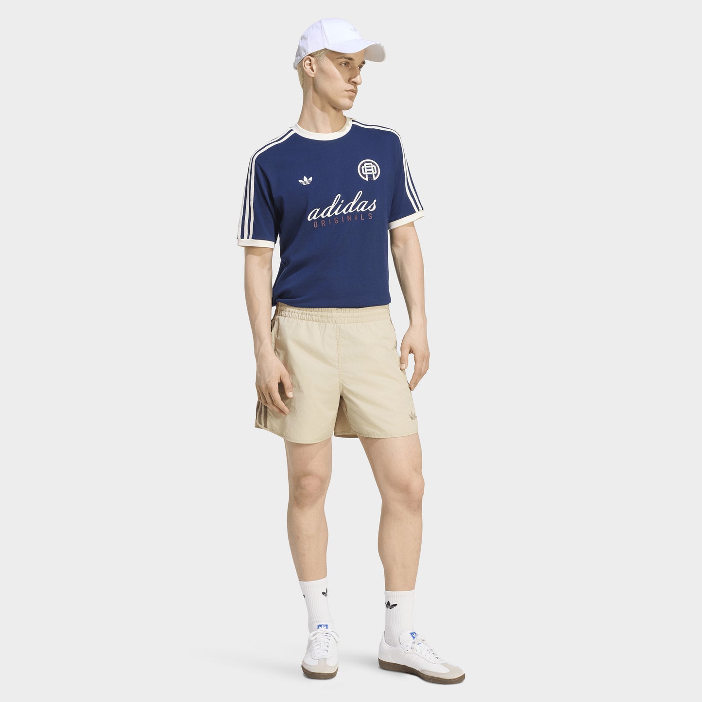 adidas T-shirt Ringer / Bleu