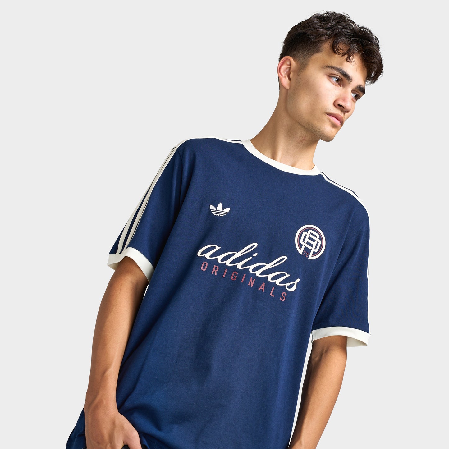 adidas Ringer T-Shirt / Blue