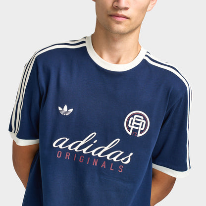 adidas Ringer T-Shirt / Blue