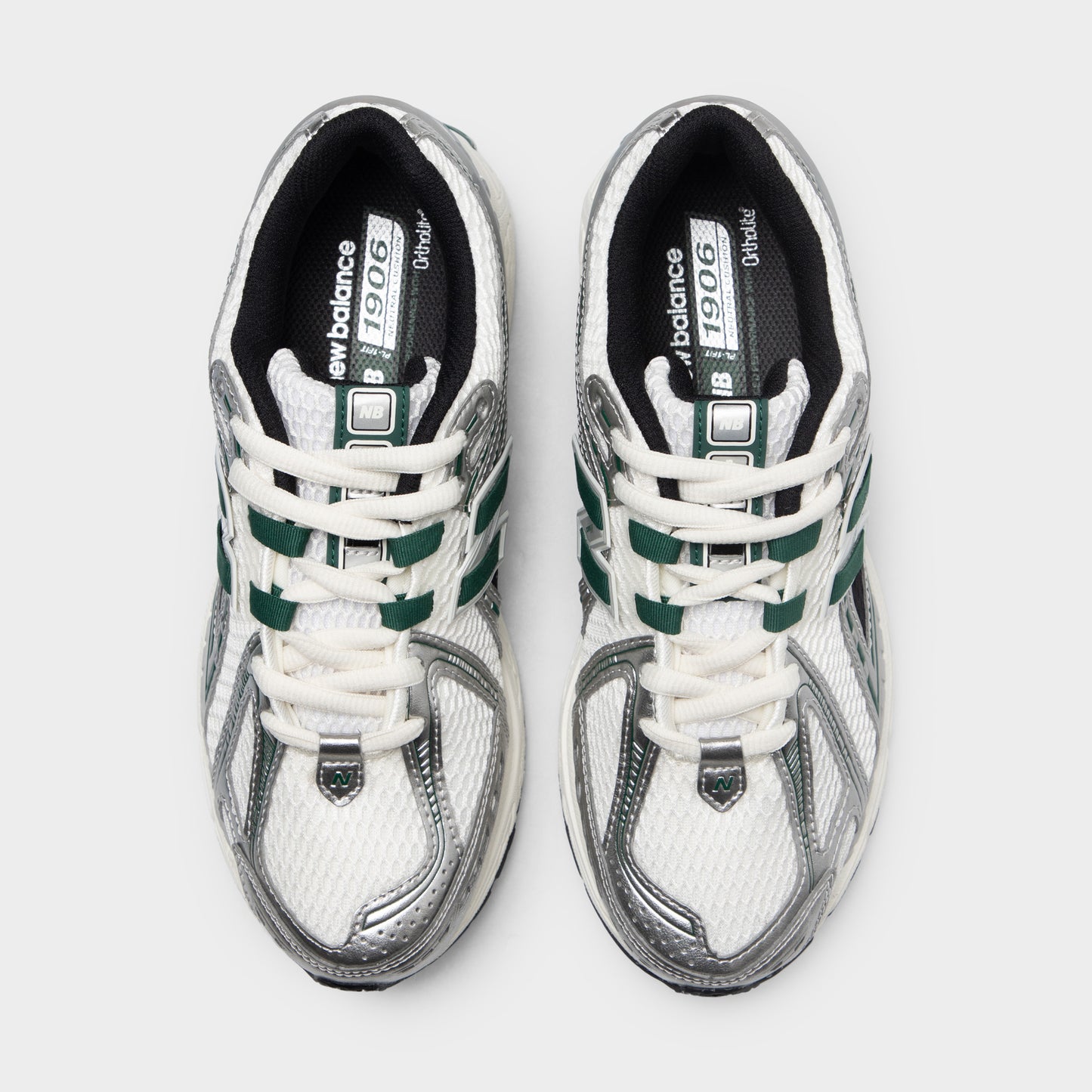 New Balance 1906 Silver Metallic / Night Watch Green