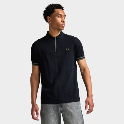 Fred Perry Bold Tipped Polo / Black