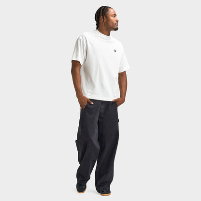 Fred Perry Sportswear Tee Snow White / Forest Green