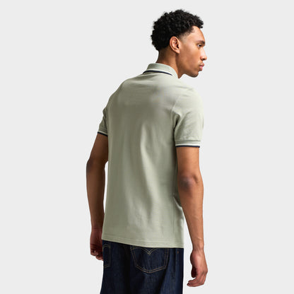 Fred Perry Twin Tipped T-shirt Seagrass / Ecru