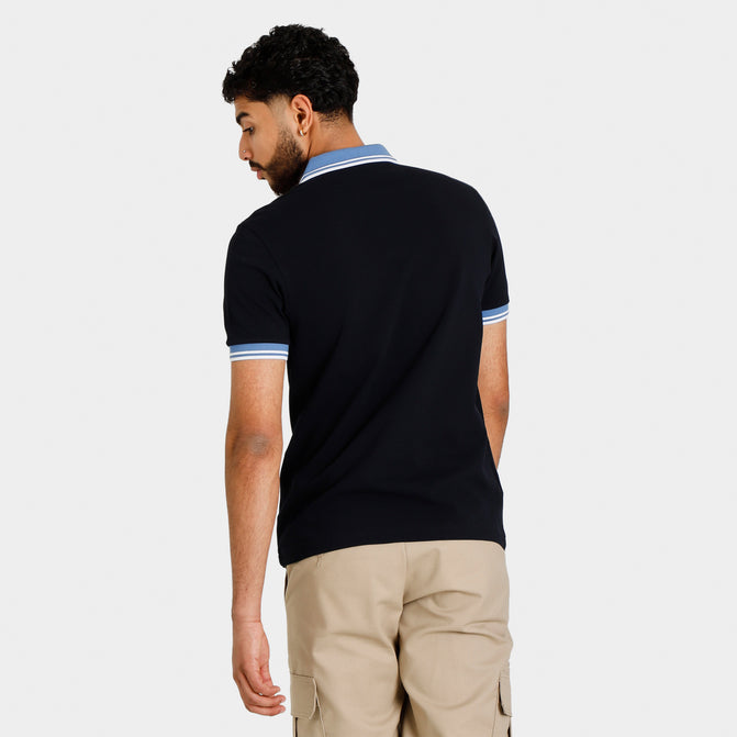 Fred Perry Contrast Rib Polo Shirt / Navy | JD Sports Canada