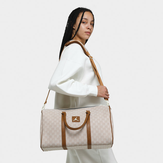 Jordan Monogram Duffle Bag / Coconut Milk