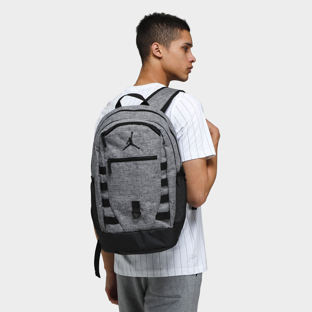 Jordan Level Backpack / Carbon Heather | JD Sports