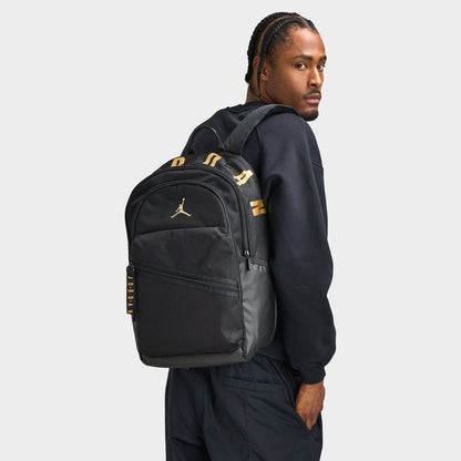 Jordan Air Sac à dos Patrol noir/doré