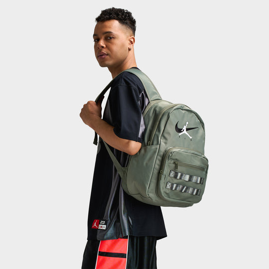 Jordan Legends Nylon Backpack/ Vintage LIchen