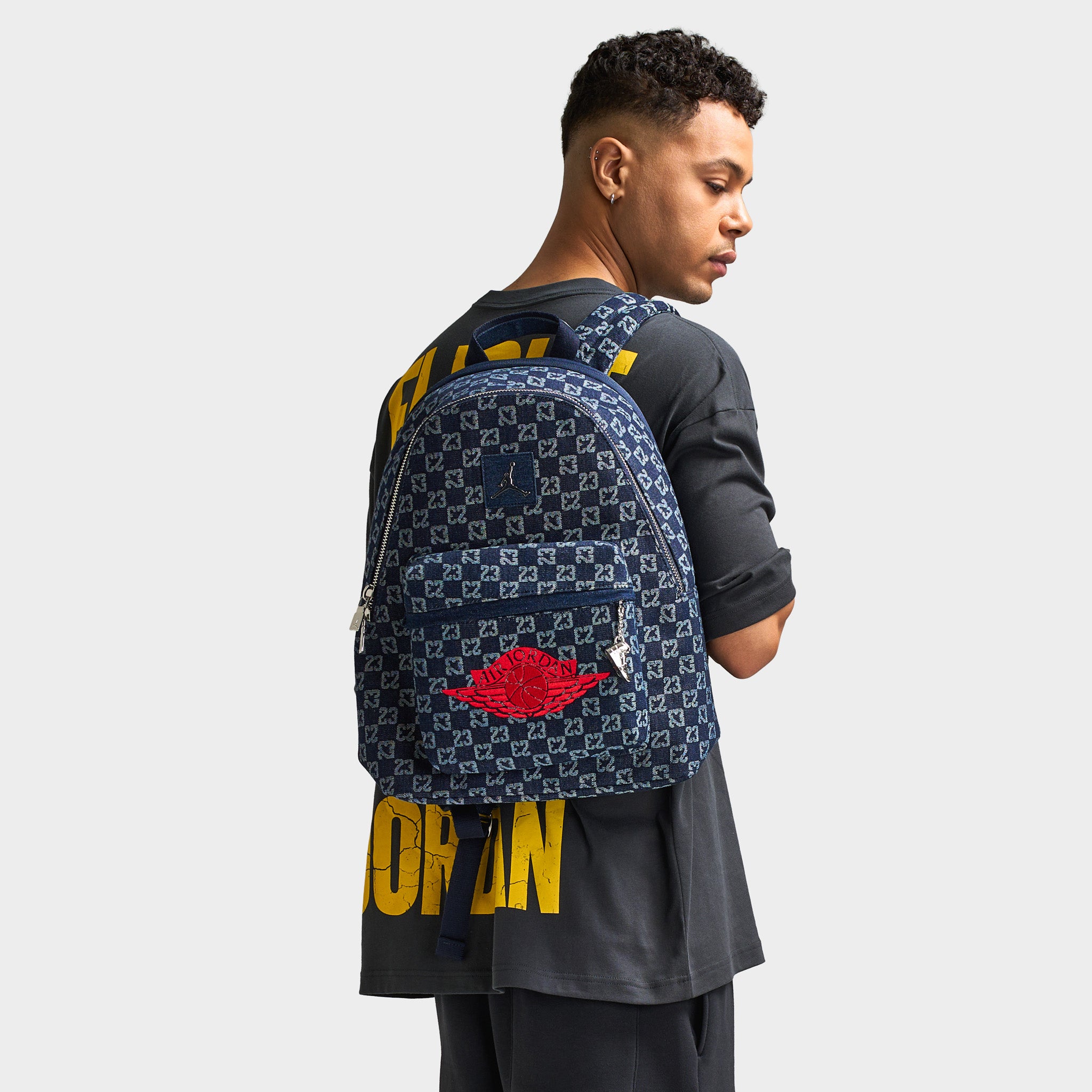 JORDAN BRAND JAU MONOGRAM BACKPACK リュック茶 Jordan Monogram Backpack/ Dark Indigo Rinse – JD Sports