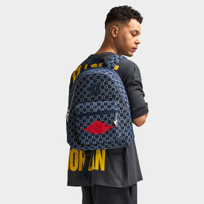Jordan Monogram Backpack/ Dark Indigo Rinse