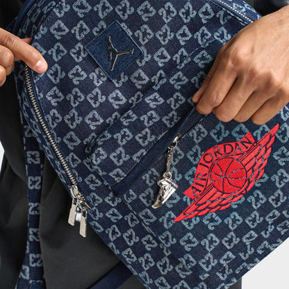Jordan Monogram Backpack/ Dark Indigo Rinse