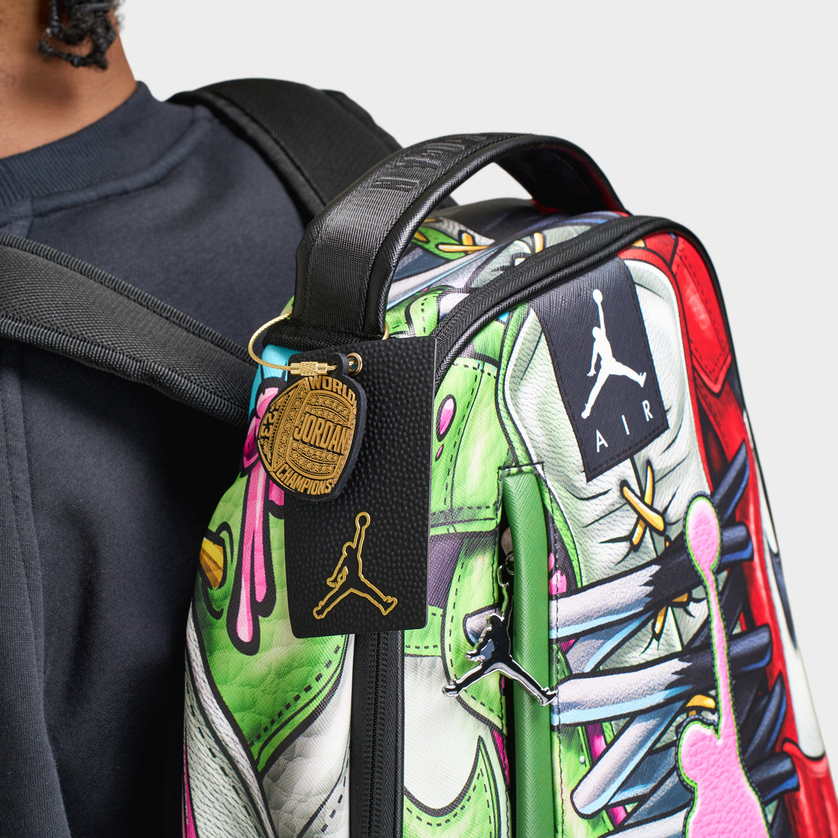Jordan 6 Rings Sneaker Pack Sac à dos  / Multicolore