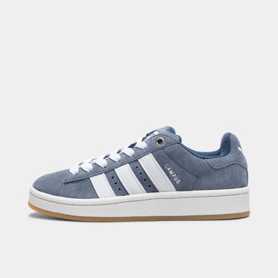 adidas Juniors Campus 00s “Preloved Ink / White – Gum” shoe. Shop Kids’ New Arrivals now at JD Sports.