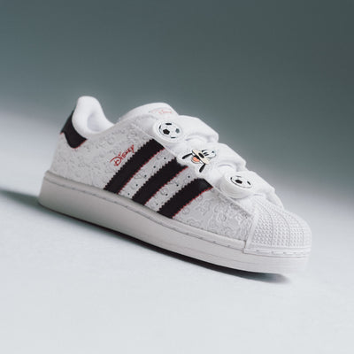 adidas Children’s Superstar II “White / Black – Red” shoe. Shop Kid’s Lifestyle now at JD Sports.