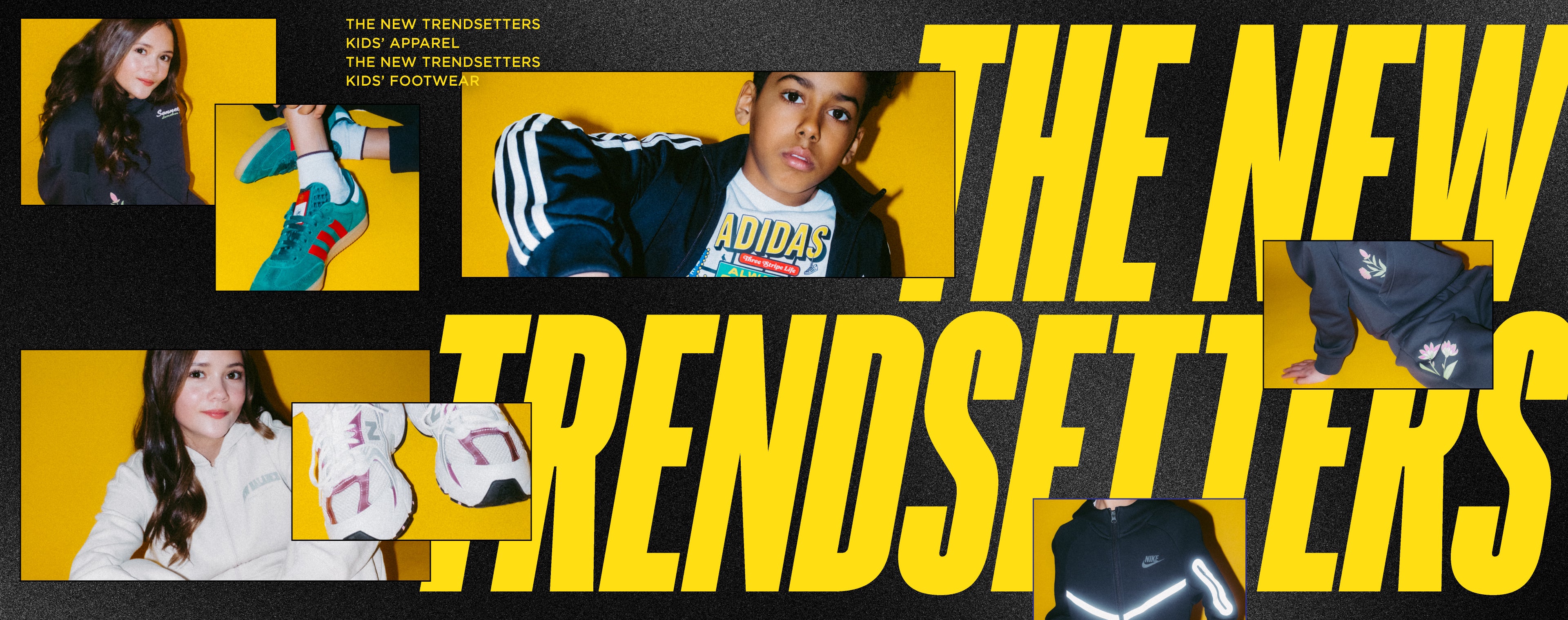 Next-gen style leaders – Shop Kids’ Trendsetters now at JD Sports