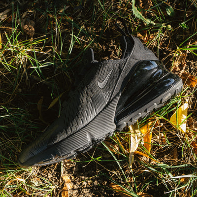 Nike Air Max 270 GS “Black / Black” shoe. Shop Kids’ Lifestyle now at JD Sports.