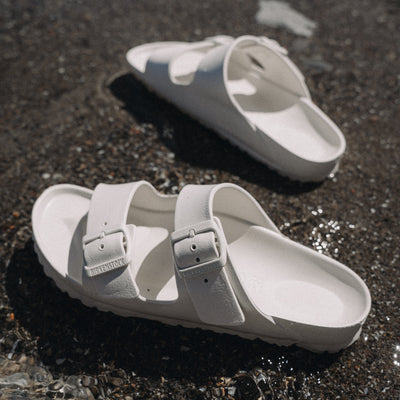 Birkenstock Women’s Arizona EVA “White” sandal. Shop Clogs, Slides, and Sandals now at JD Sports.
