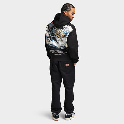 Criminal Damage Mythology Chandail à Capuchon / Noir