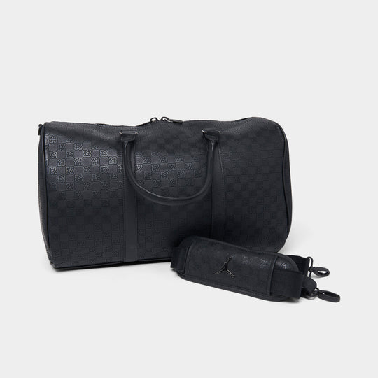 Jordan Monogram Duffle Bag / Grey