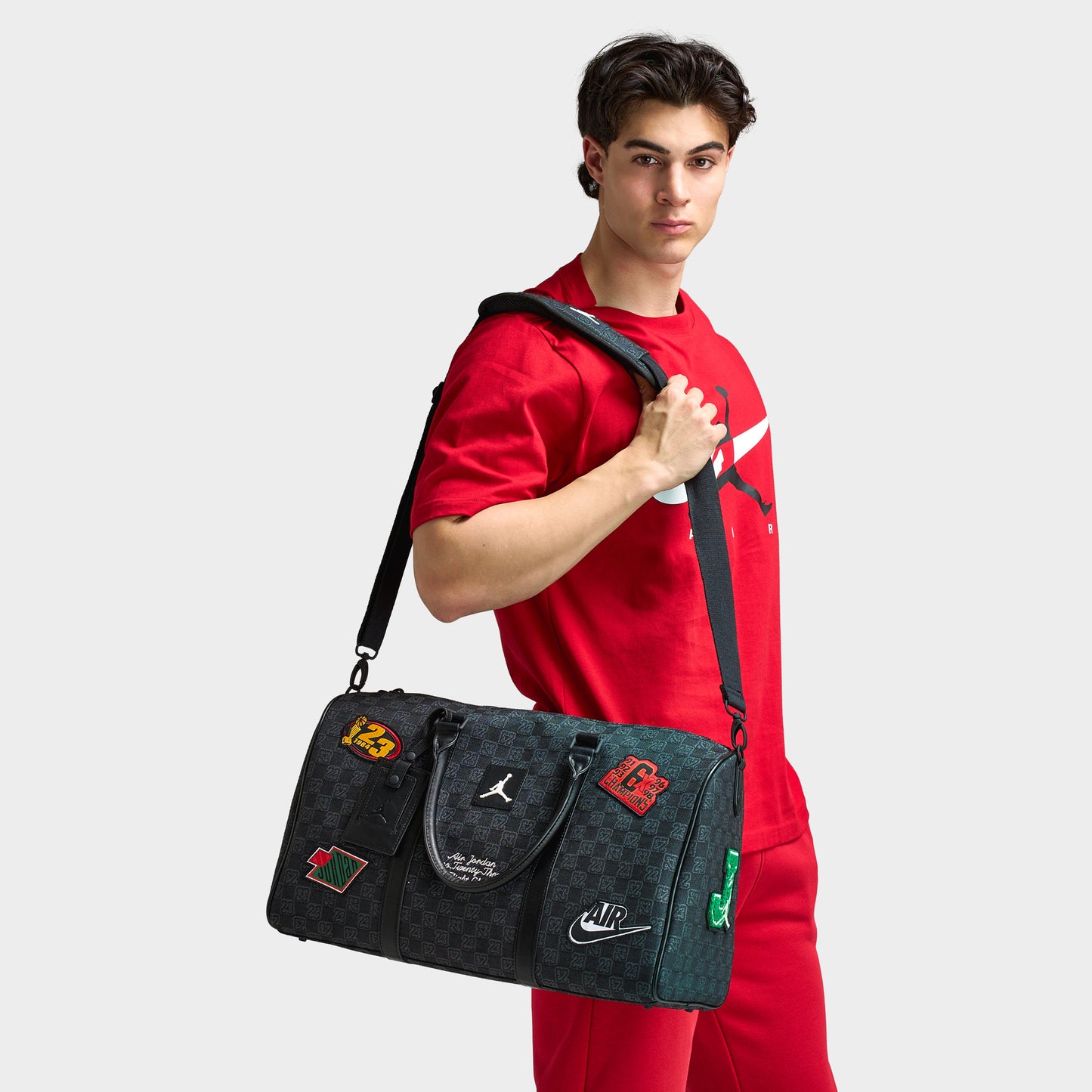 Sac de voyage Jordan Monogramme / Noir cassé